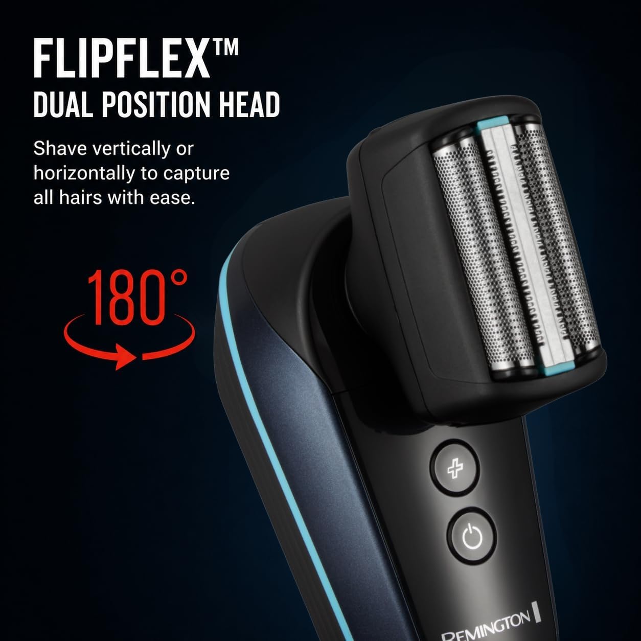 Remington Balder Head & Face Shaver for Men. Rotary Wet & Dry Razor - Image 5
