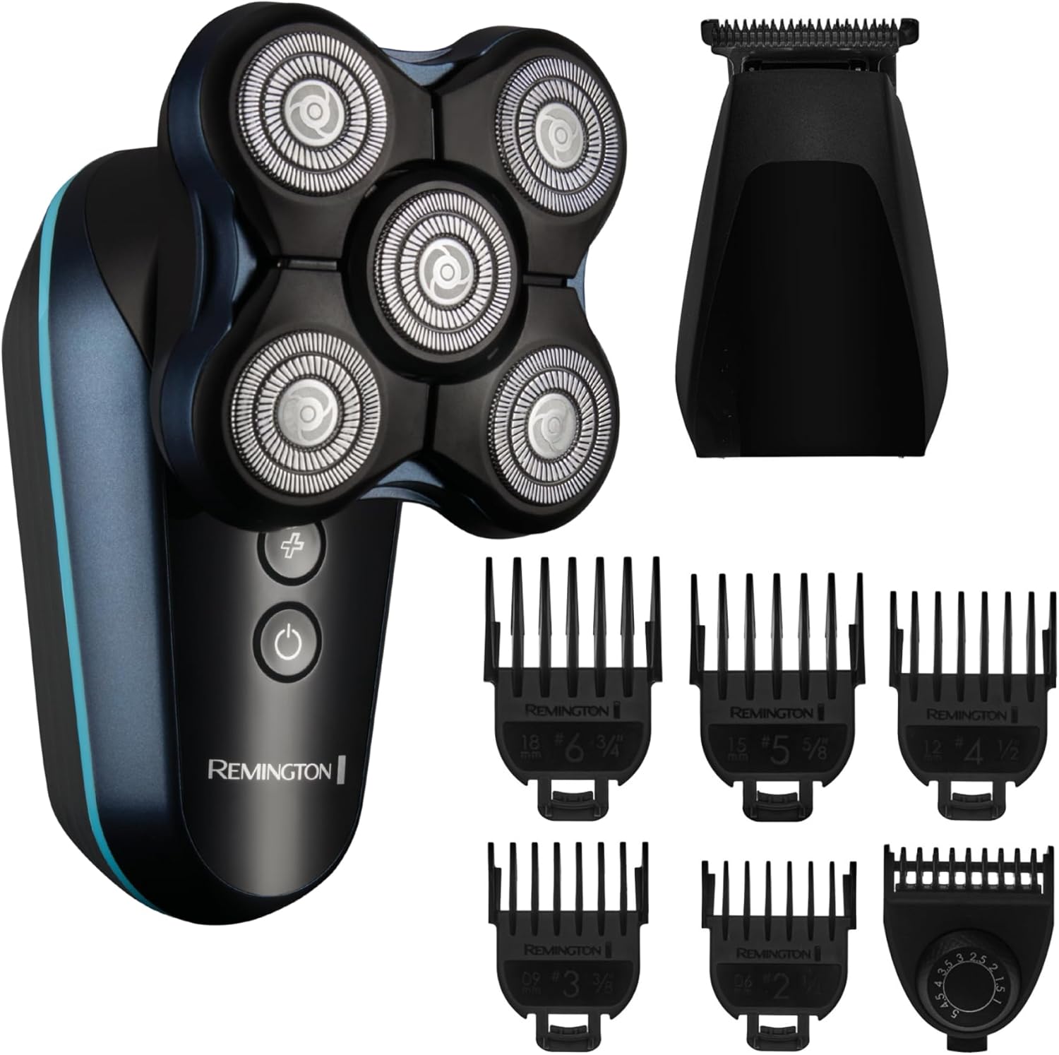 Remington Balder Head & Beard Shaver for Men. Rotary Wet & Dry Razor