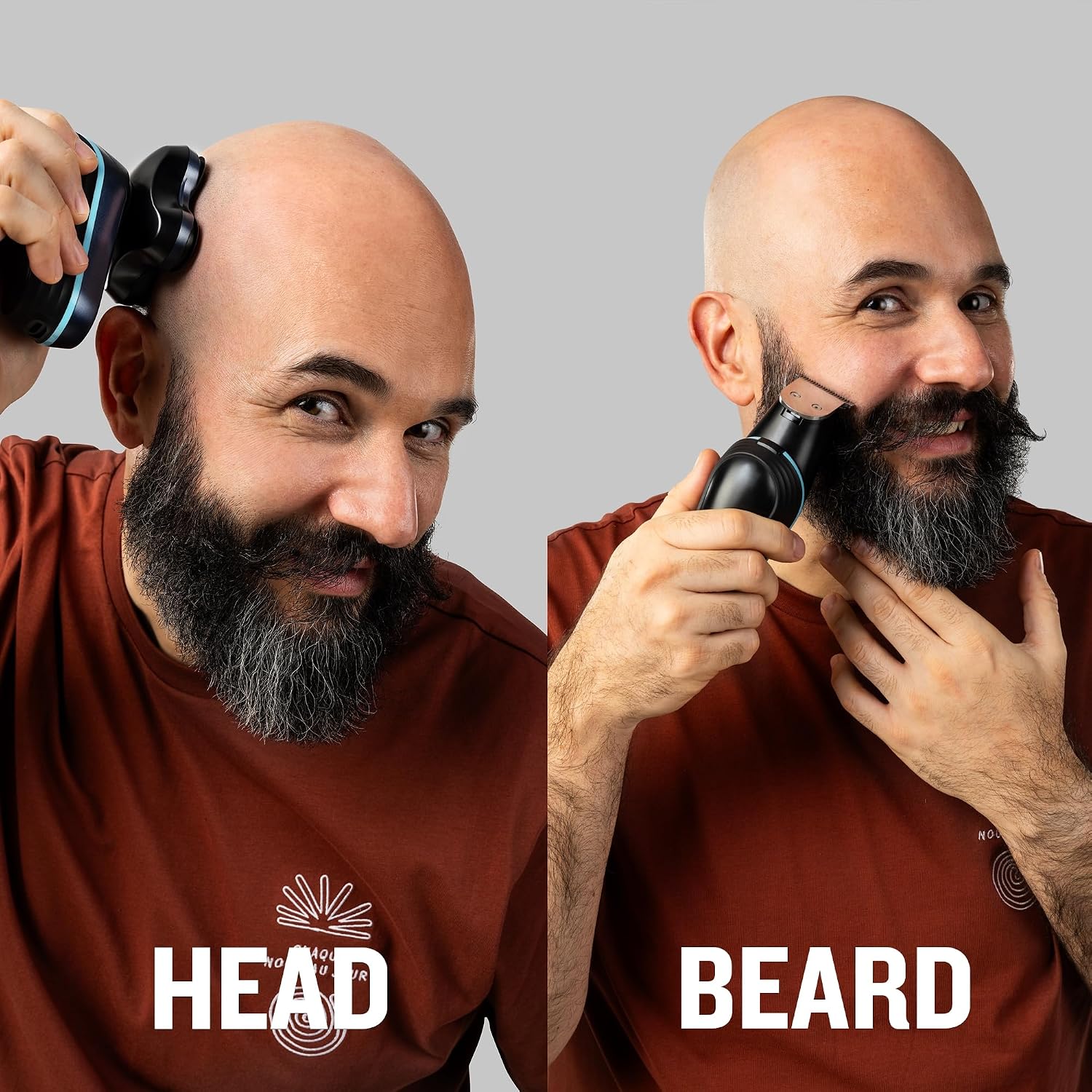Remington Balder Head & Beard Shaver for Men. Rotary Wet & Dry Razor - Image 4