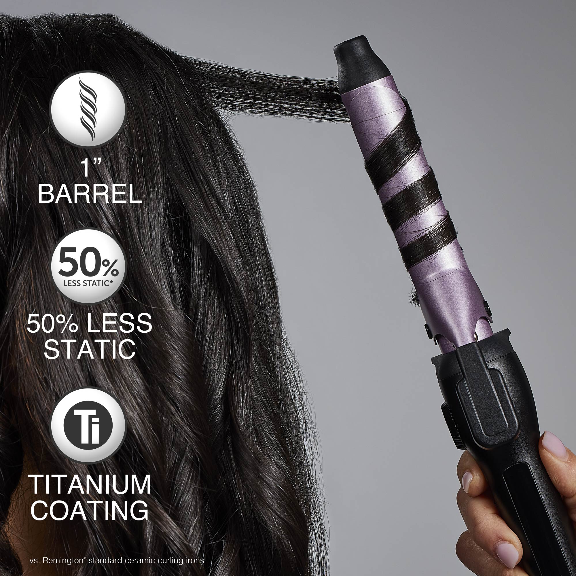 Anti-Static 1 Curling Iron - Image 2