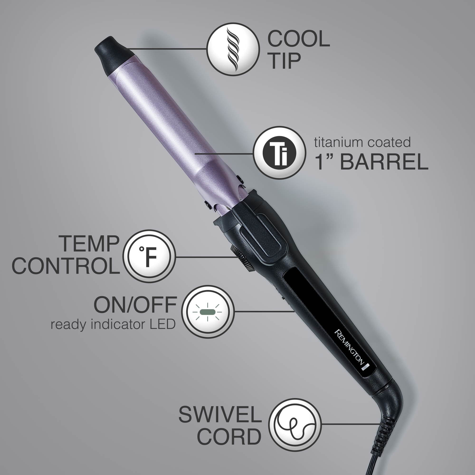 Anti-Static 1 Curling Iron - Image 7