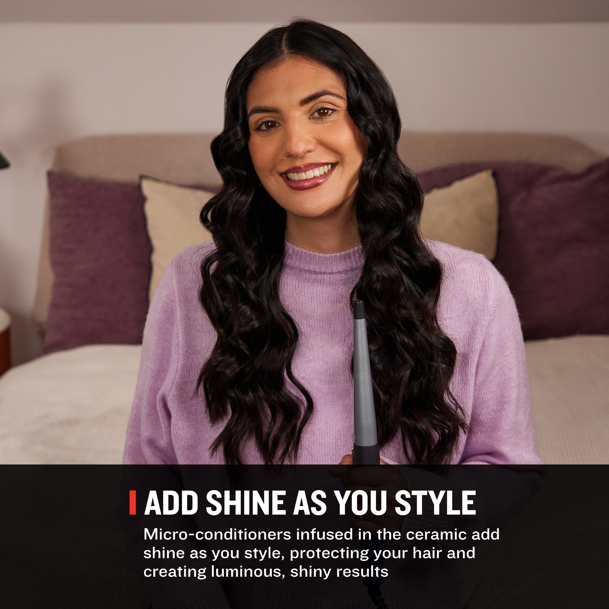 Gloss™ Tapered Curling Wand - Image 2