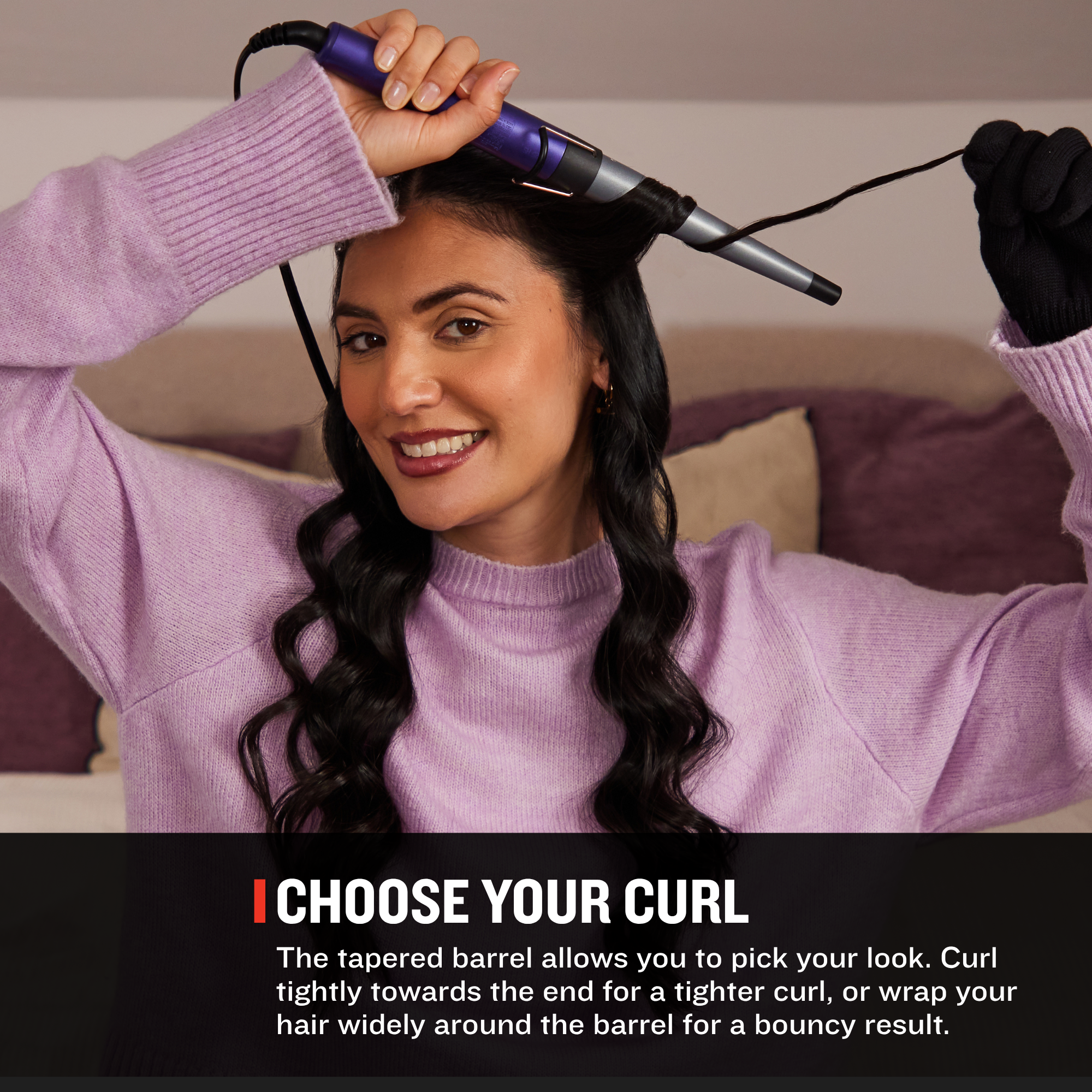 Gloss™ Tapered Curling Wand - Image 5