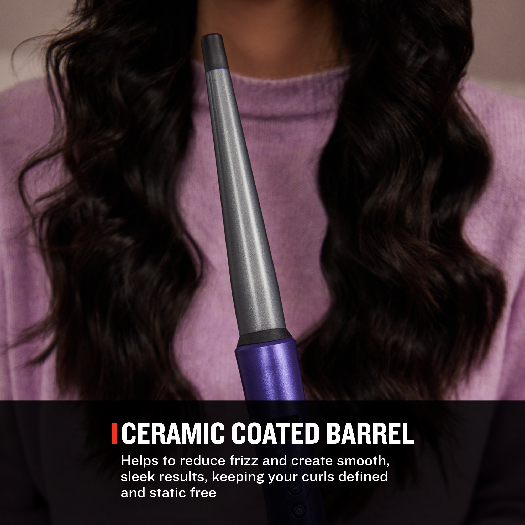 Gloss™ Tapered Curling Wand - Image 6