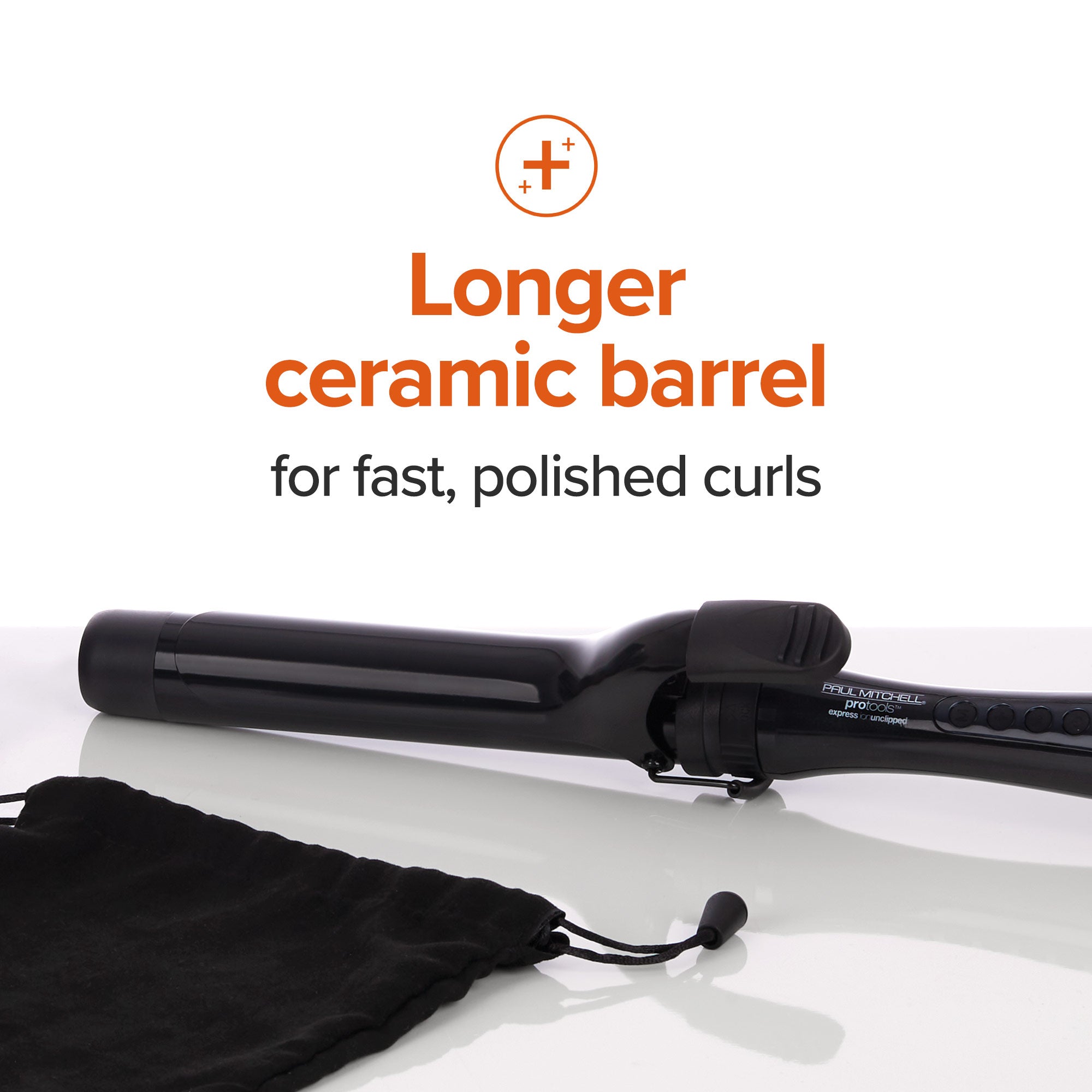 Express Ion Clipped 1.25 Detachable Curling Iron - Image 2