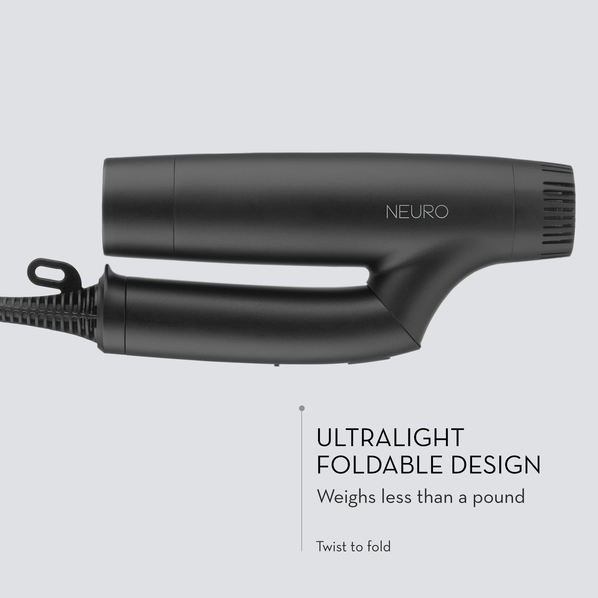 Neuro Dry+ Folding Professional Dual-Voltage Hair Dryer - Image 2
