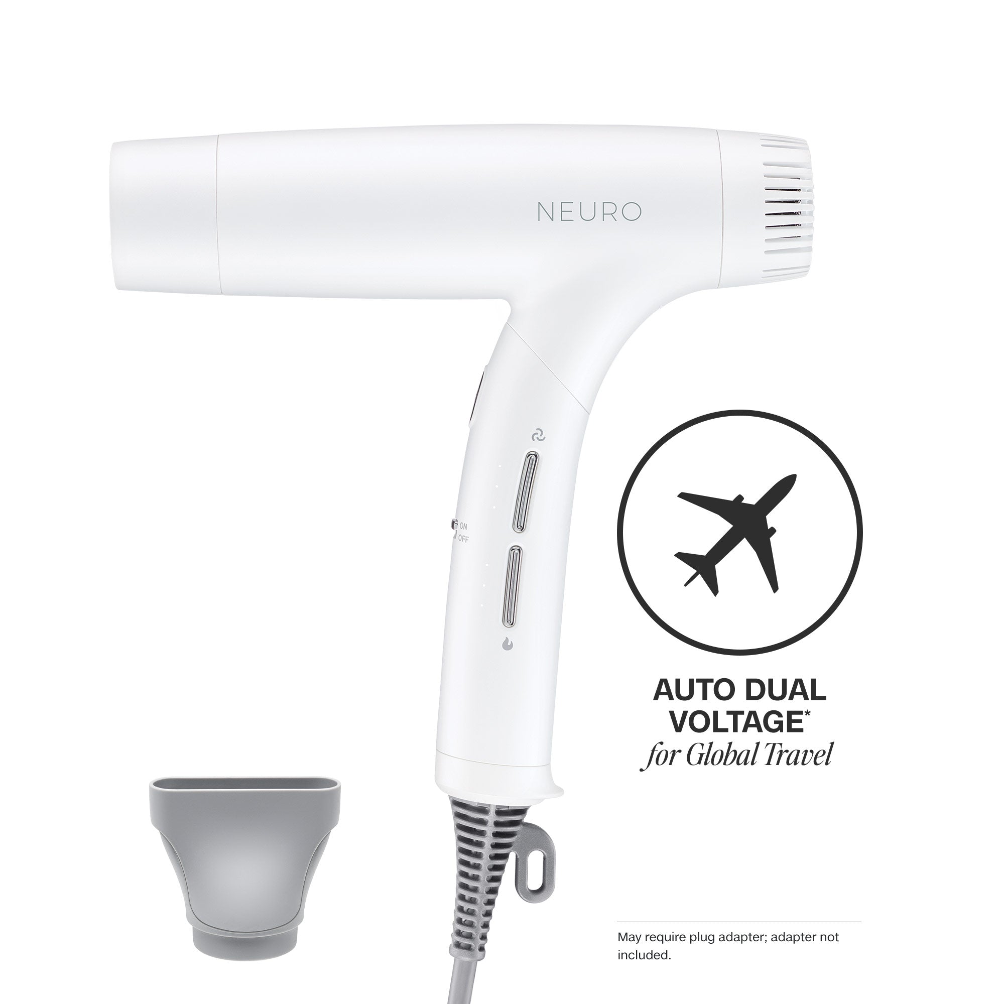 Neuro Dry+ Folding Professional Dual-Voltage Hair Dryer - Image 13