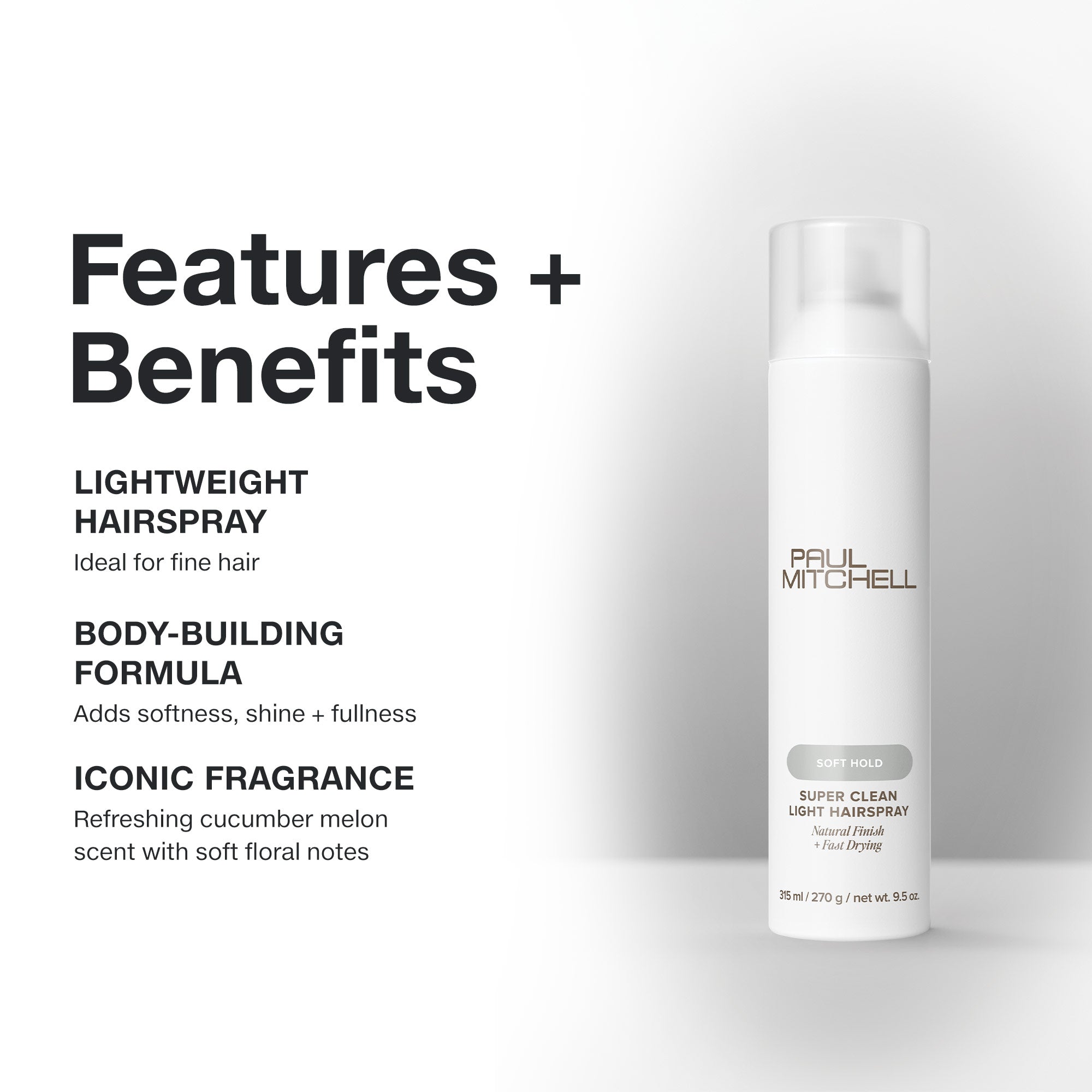 Super Clean Light Hairspray - Image 2