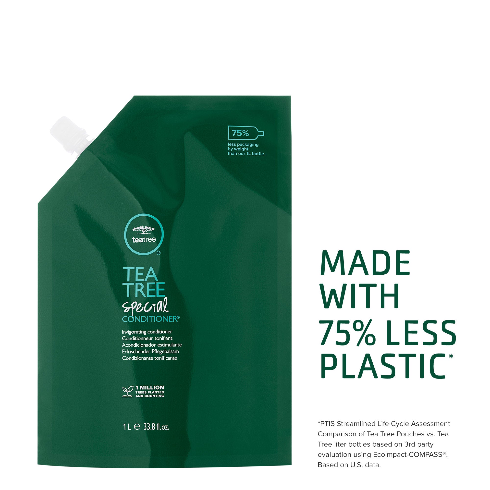 Tea Tree Special Conditioner Refill Pouch - Image 2