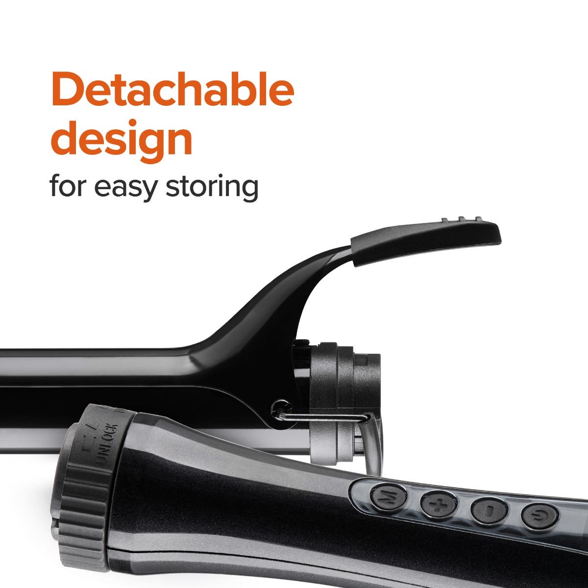 Express Ion Clipped 1.25 Detachable Curling Iron - Image 3