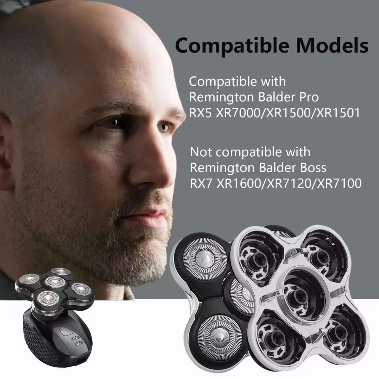 Replacement Head for Balder™ Head Shaver XR7000 - Image 3