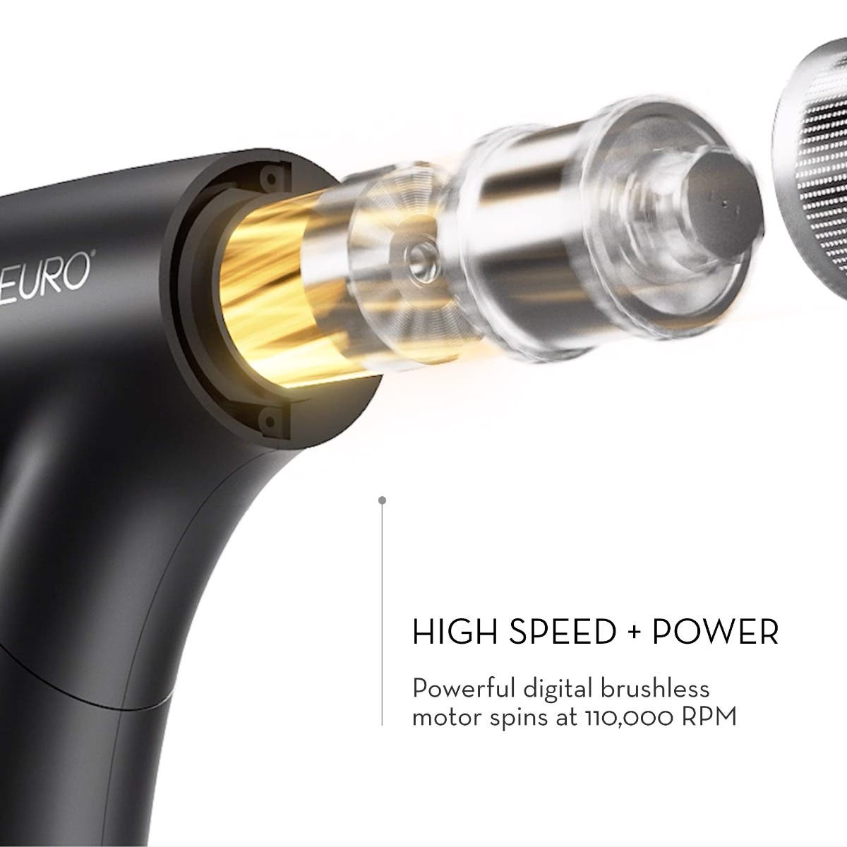 Neuro Dry+ Folding Professional Dual-Voltage Hair Dryer - Image 3