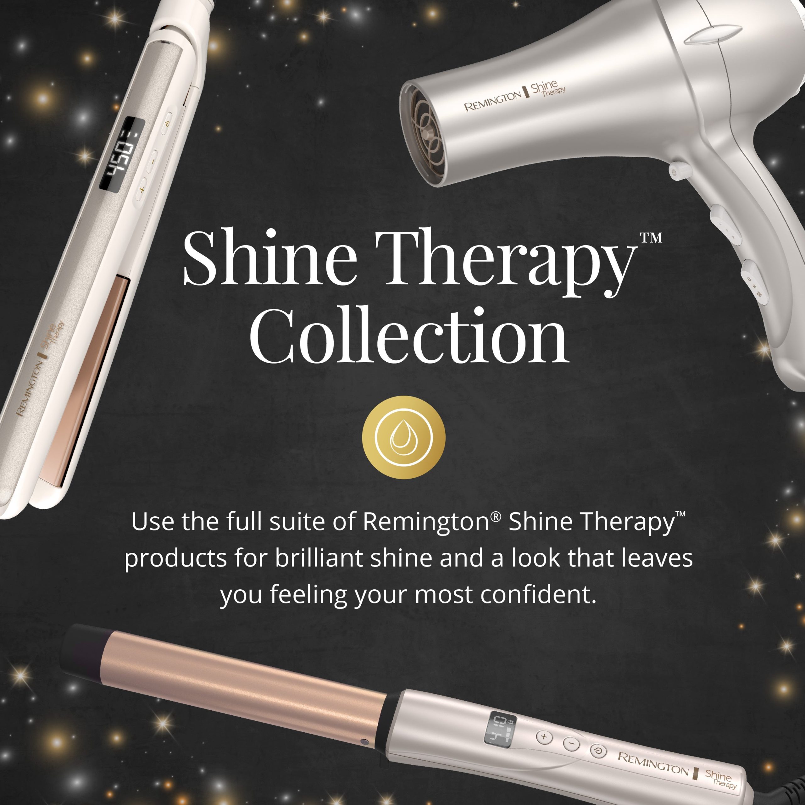 Shine Therapy™ Argan Oil & Keratin Infused Straightening Brush - Image 6