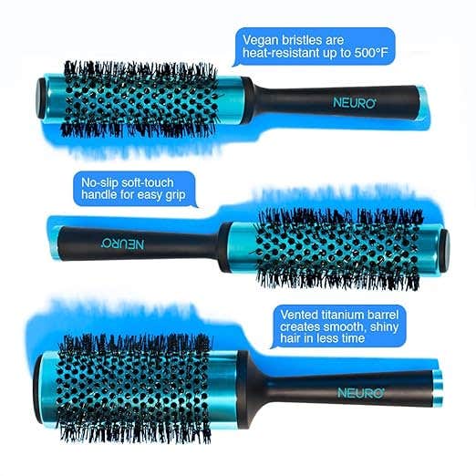 Neuro Titanium Round Brush - Image 5