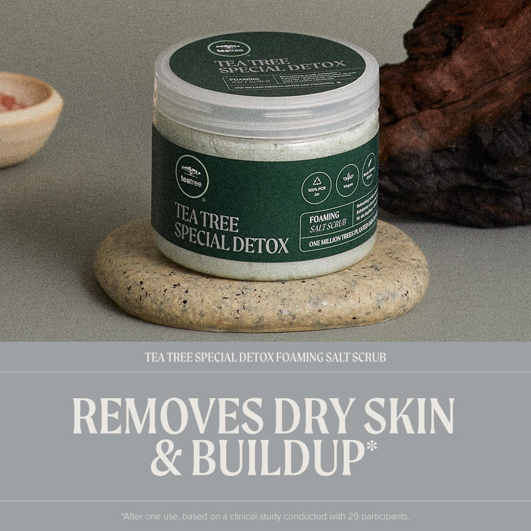 Tea Tree Special Detox Foaming Salt Scrub - Image 2