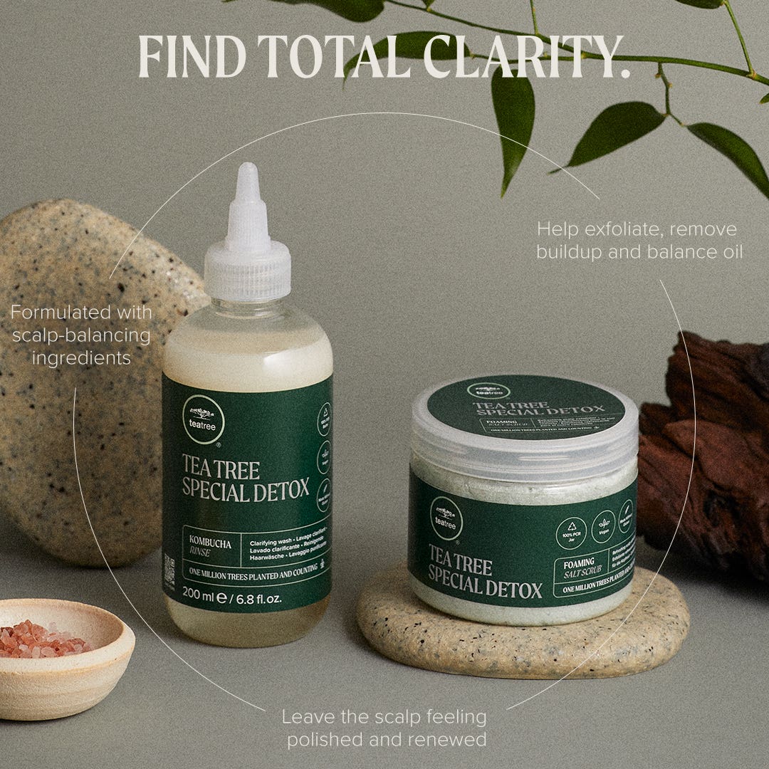 Tea Tree Special Detox Foaming Salt Scrub - Image 6